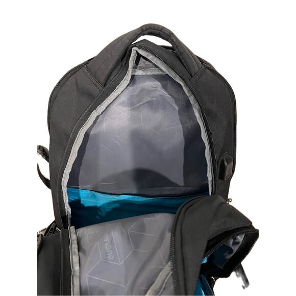 Duslang Padded Computer Black Backpack - Picture 5 of 6